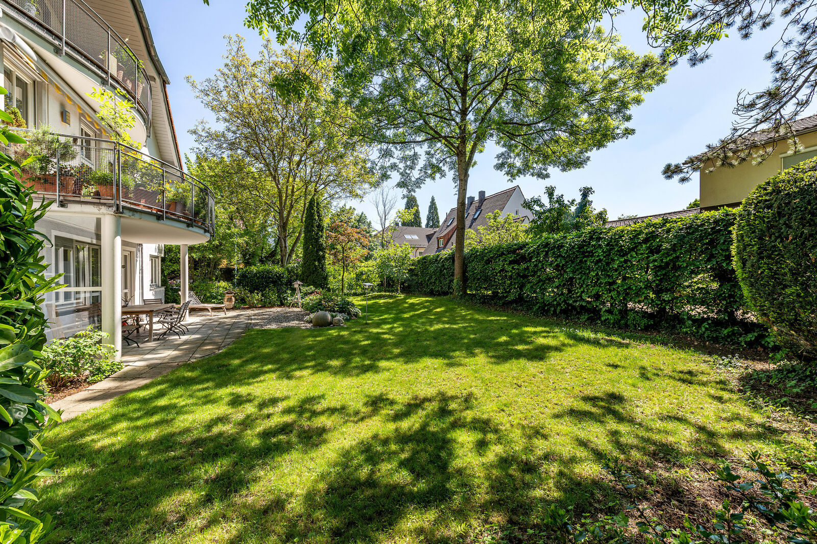 Garten mit Südausrichtung