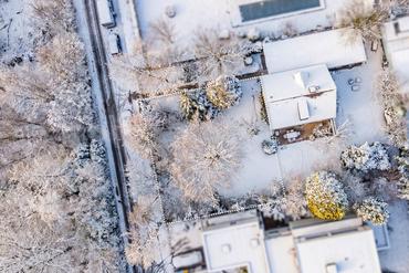 Approved building area for a residential building in a prime natural location