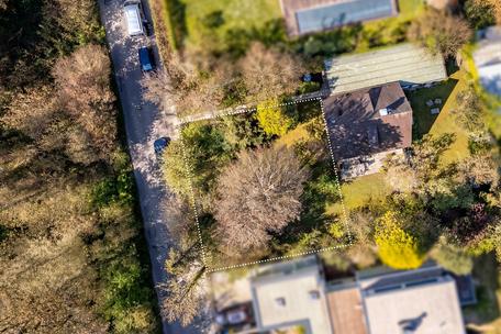 Approved building area for a residential building in a prime natural location