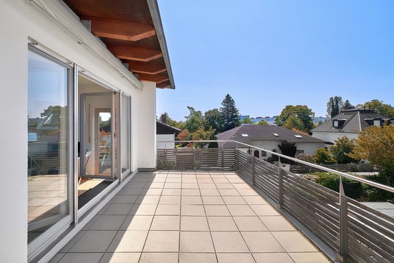 Dachterrasse mit Weitblick