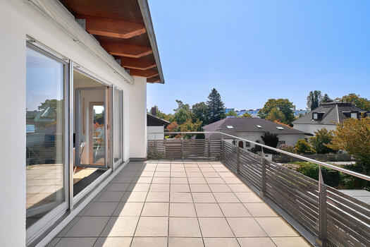 Dachterrasse mit Weitblick