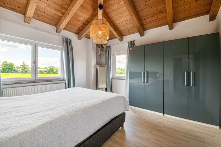 Freundliches Schlafzimmer