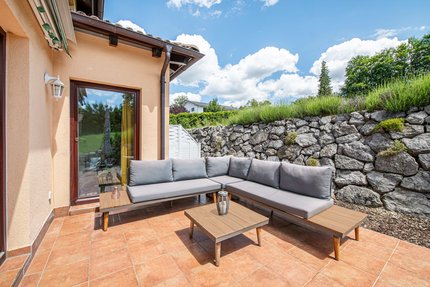 Sonnige Südterrasse