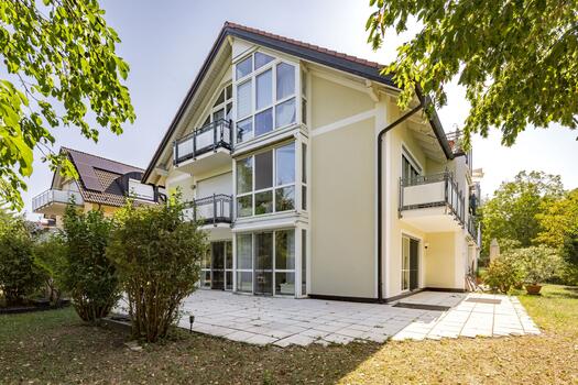 Garten zugehörig einer Einheit