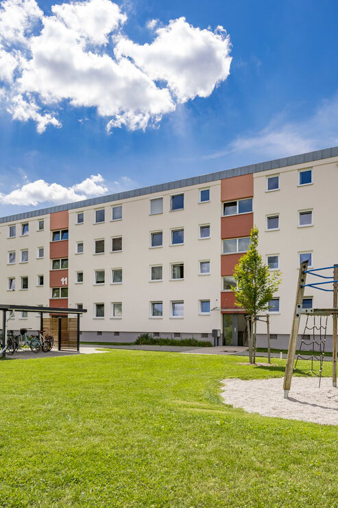 Großzügige Grünanlagen
