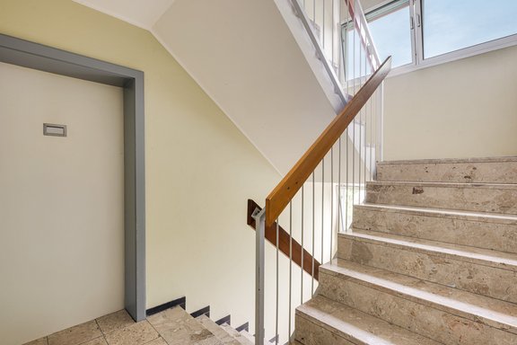 Gepflegtes Treppenhaus