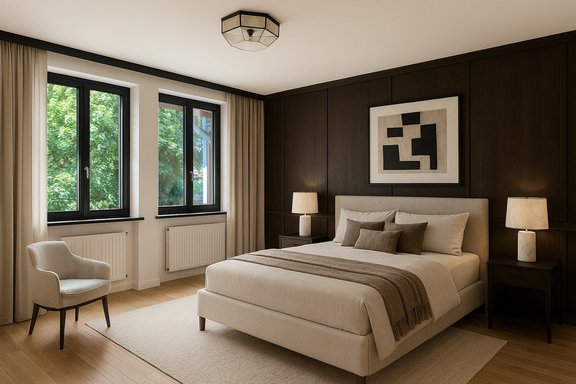 Vier Schlafzimmer im OG (visuell)