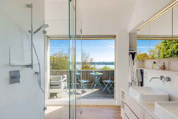 Transparenz und Seeblick