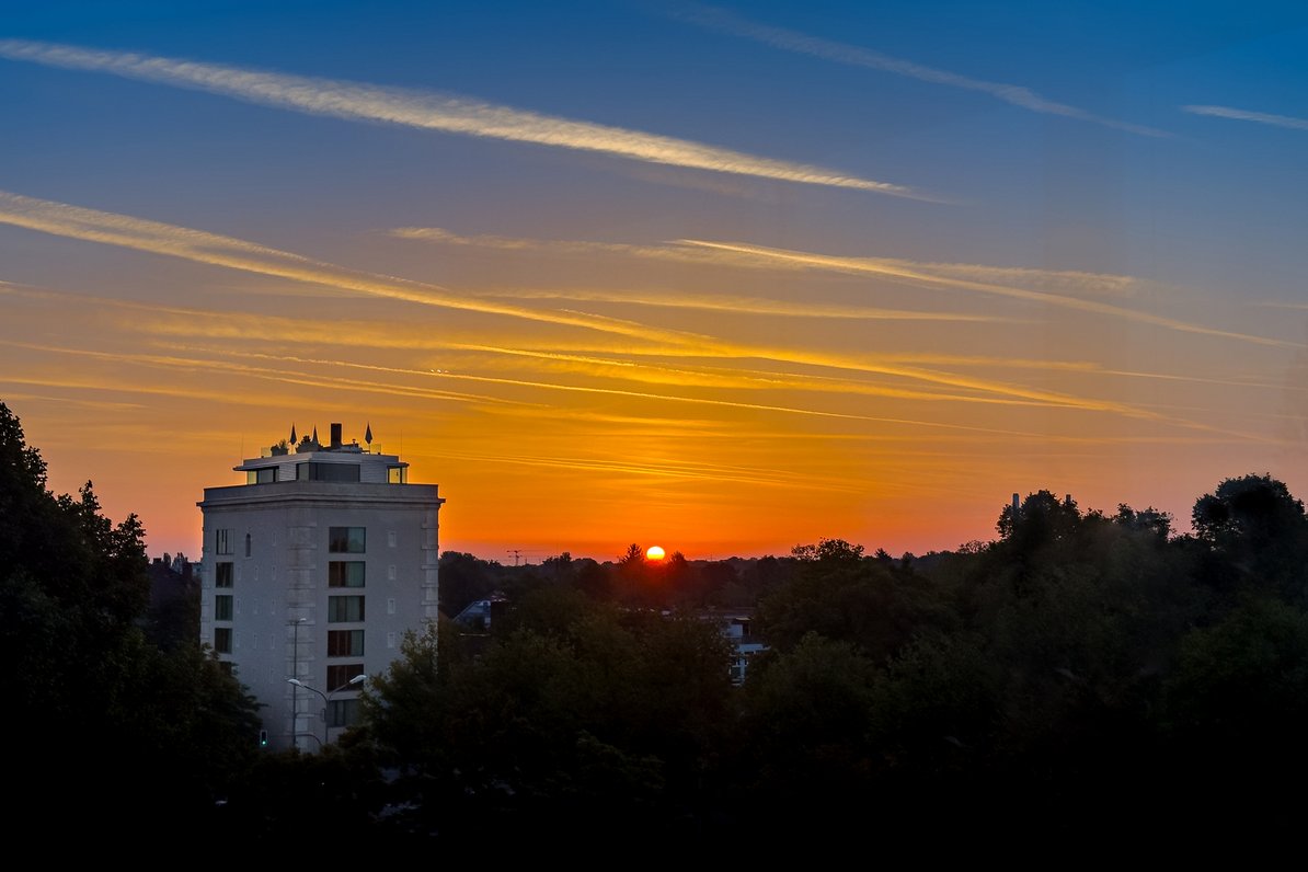 Sonnenauf- bis Sonnenuntergang