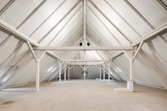 Freie Fläche im 2. Dachgeschoss