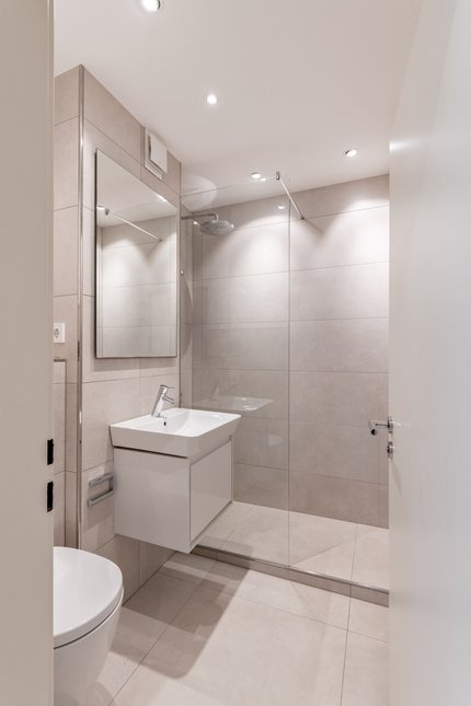 Komfortabeles Badezimmer