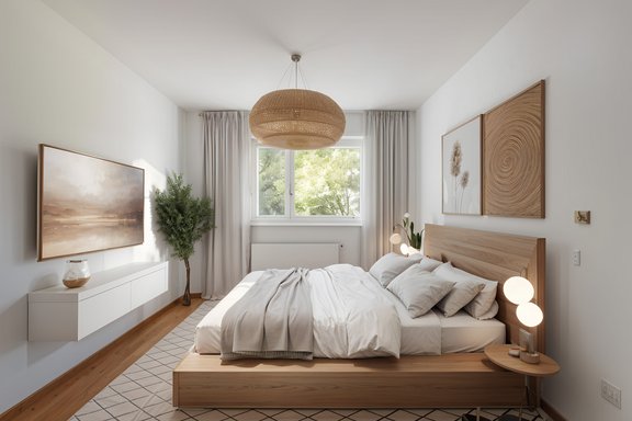 Ruhiger Schlafbereich