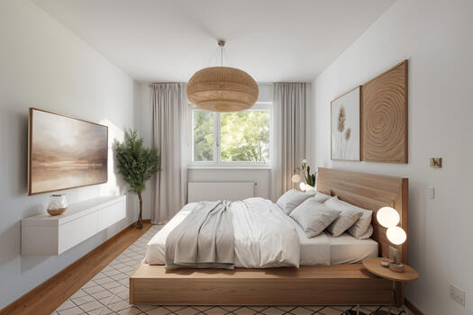 Quiet sleeping area