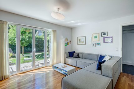 Wunderschöner Gartenblick