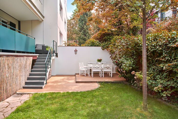 Sonnige Gartenwohnung