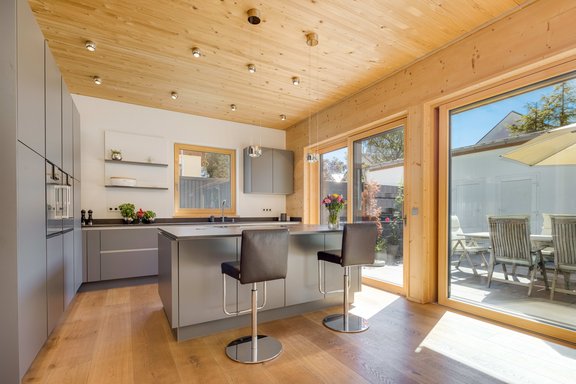 Stylish fitted kitchen
