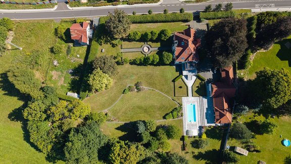 Supervision on property with garden