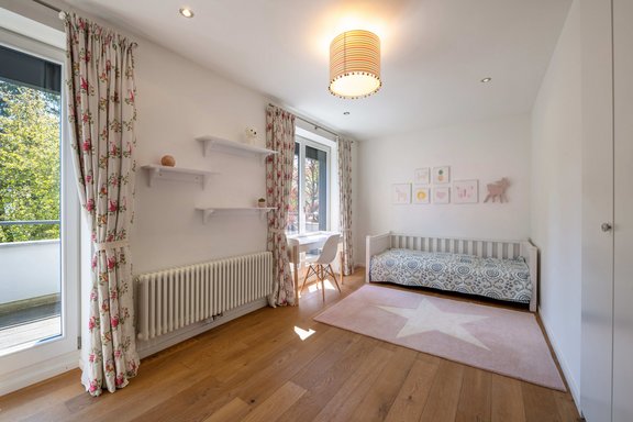 Children's room with balcony