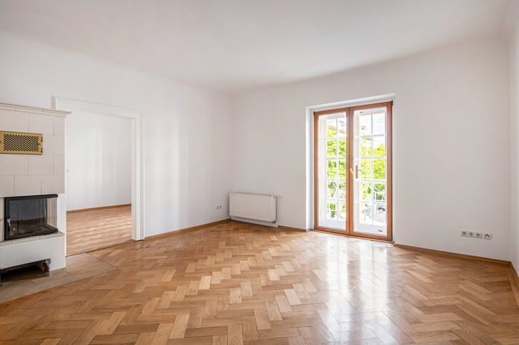 Kamin im Wohnzimmer