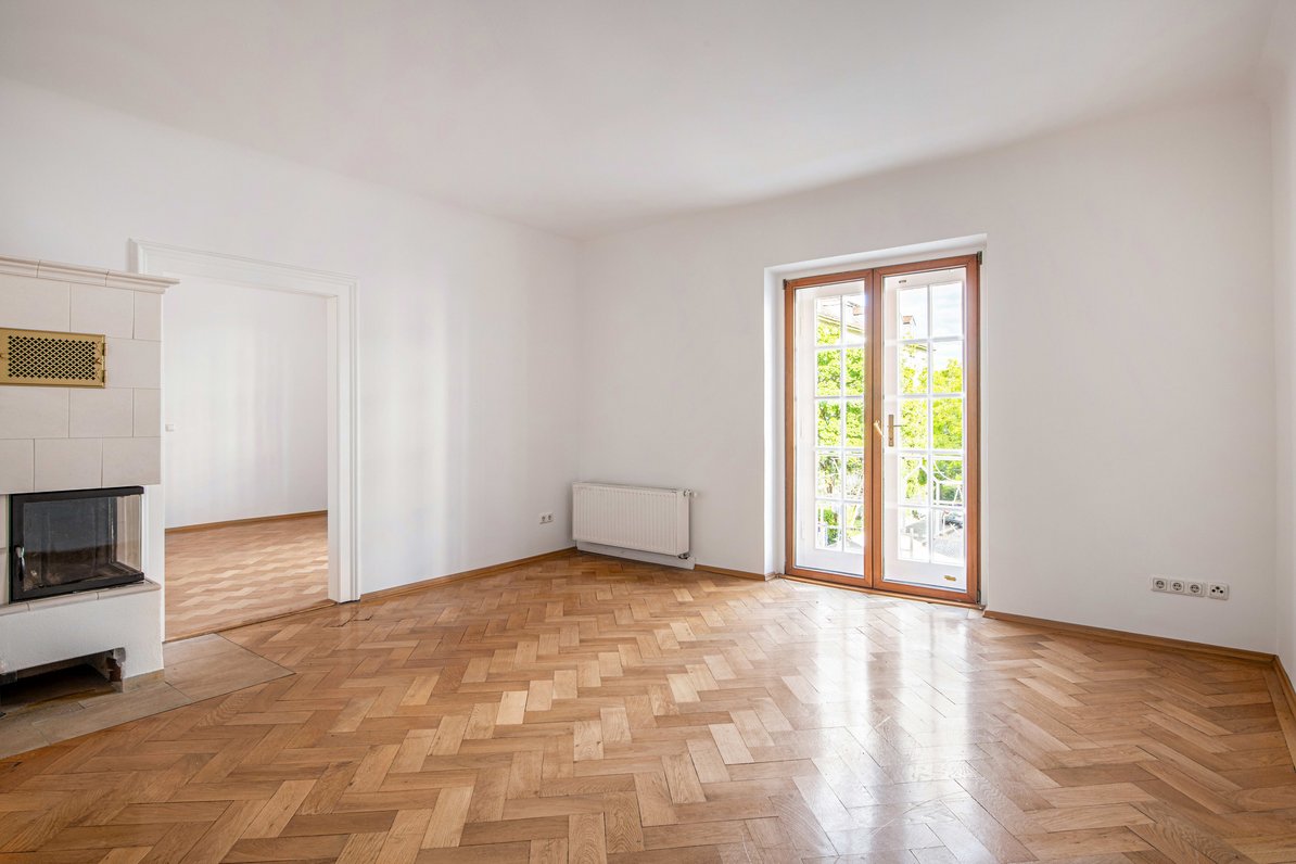 Kamin im Wohnzimmer