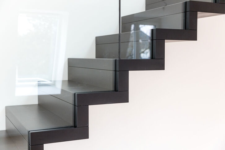 Detail der Treppe