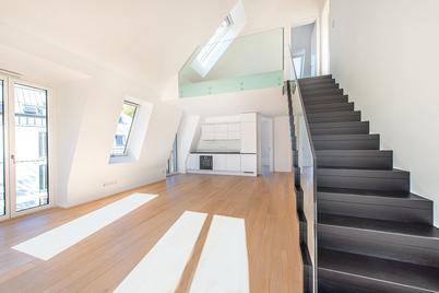 Spacious 3.5-room maisonette apartment with balconies for first-time occupancy