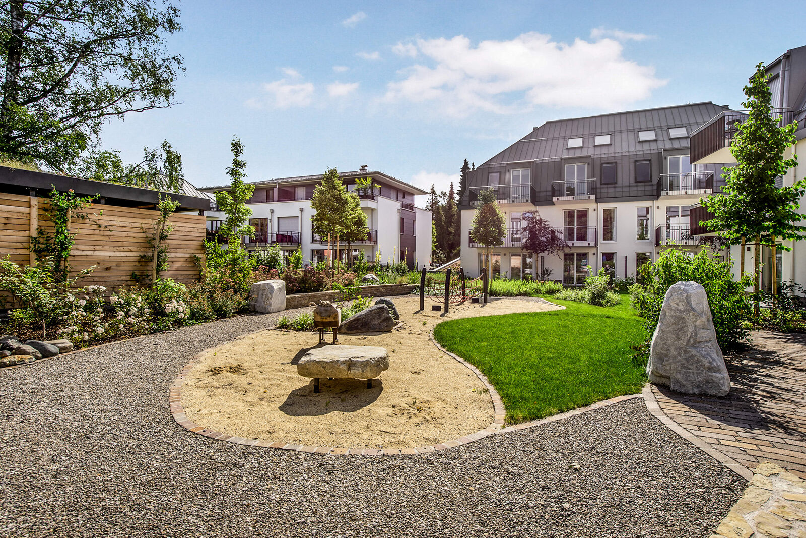 Spielplatz im Innenhof