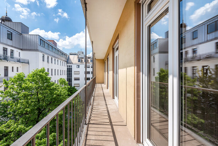 Sonniger Südbalkon