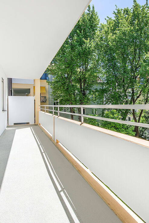 Balkon mit Südausrichtung