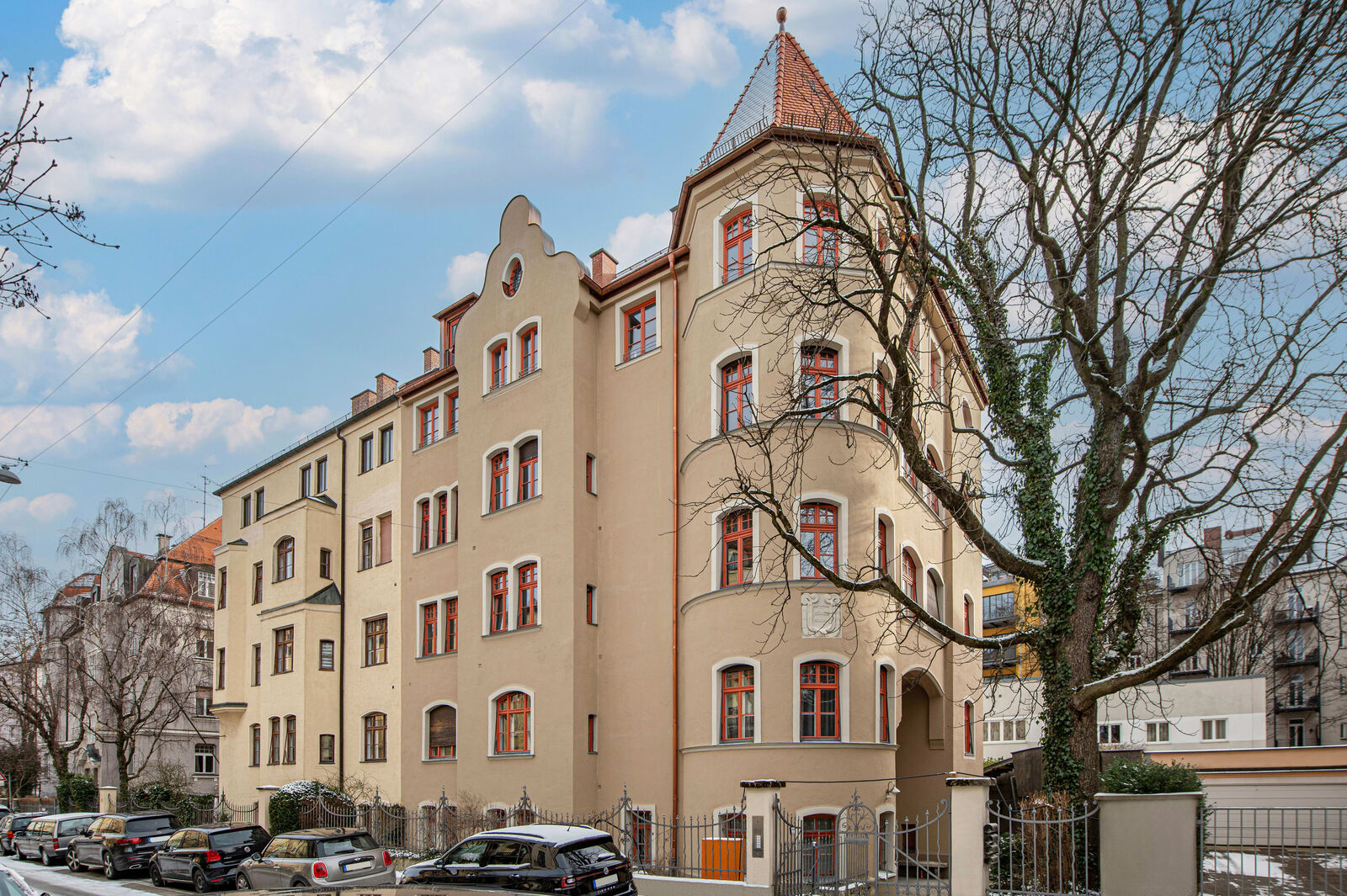 Repräsentative Außenfassade
