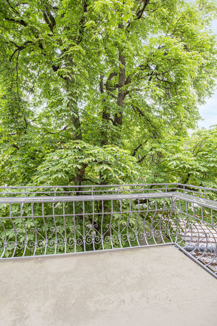Balkon mit Südostausrichtung