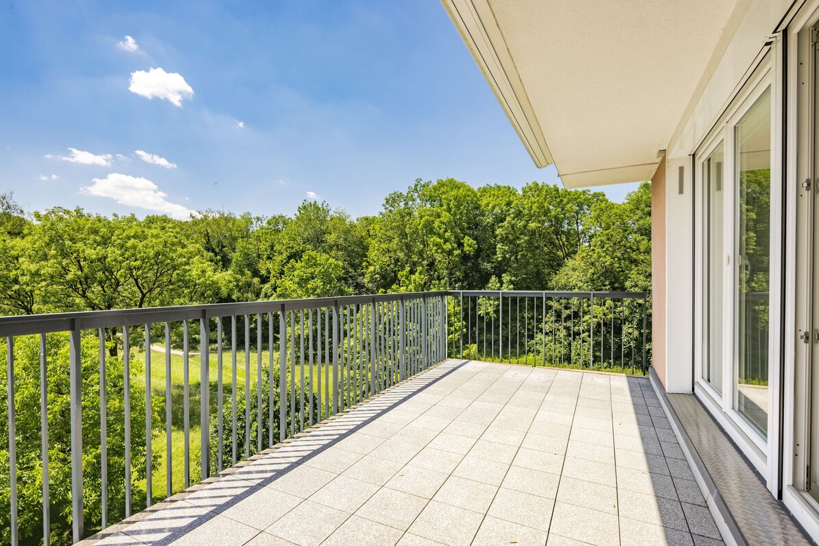 Sunny balcony