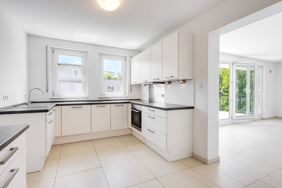 Modern fitted kitchen