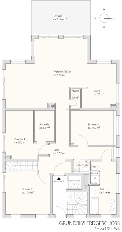 Grundriss EG