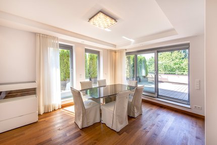 Essbereich mit Terrasse