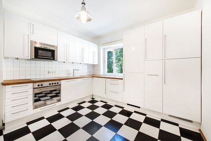 Küche mit Hochglanzfronten