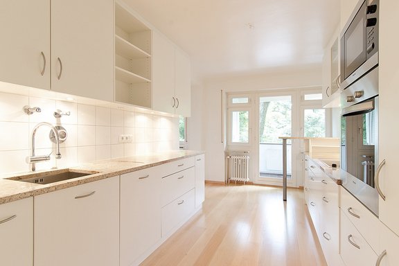 Kitchen with Miele appliances