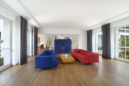 Spacious living area