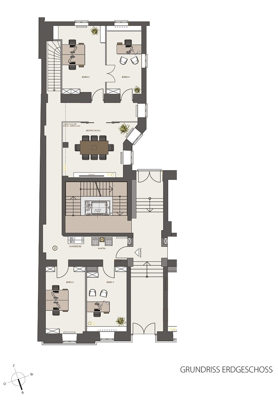 Grundriss EG