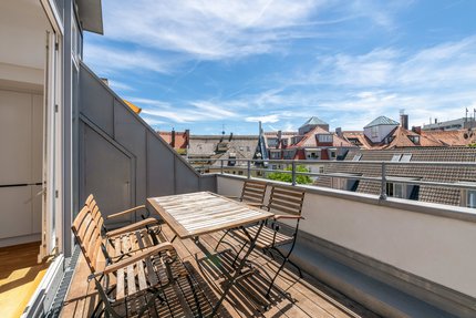 Terrace with southern exposure