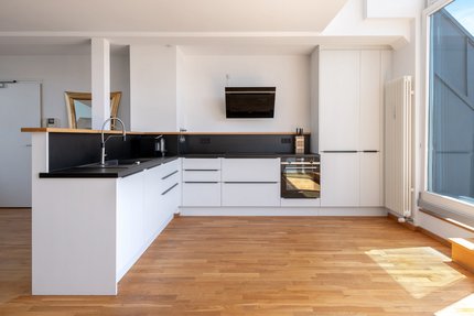 Modern fitted kitchen