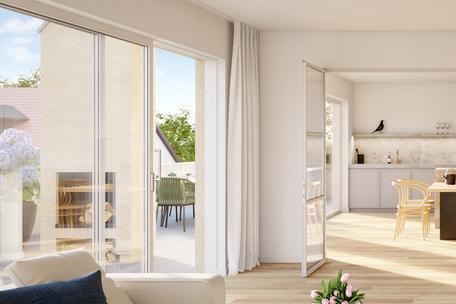 Großzügige Dachterrassen-Wohnung mit Penthouse-Flair