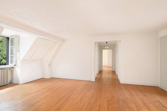 Wohnbereich im Dachgeschoss