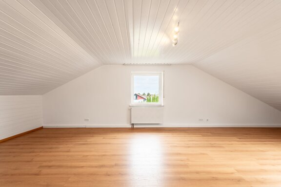 Neu ausgebautes Dachgeschoss