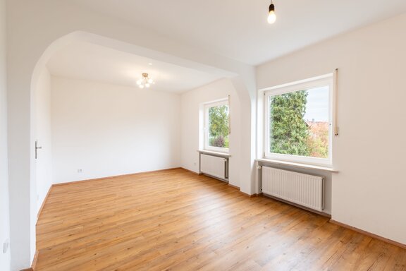 Gut geschnittenes Zimmer