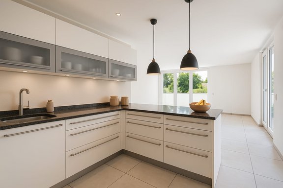 Einbauküche (visualisiert)