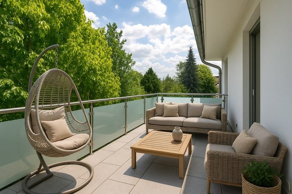 Balkon (visualisiert)