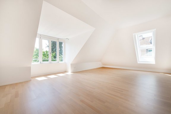 Attic bedroom