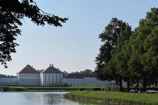 Lage am Nymphenburger Schloss