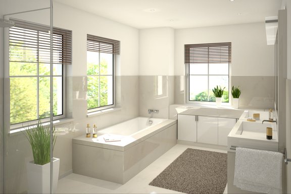 Visualization master bath